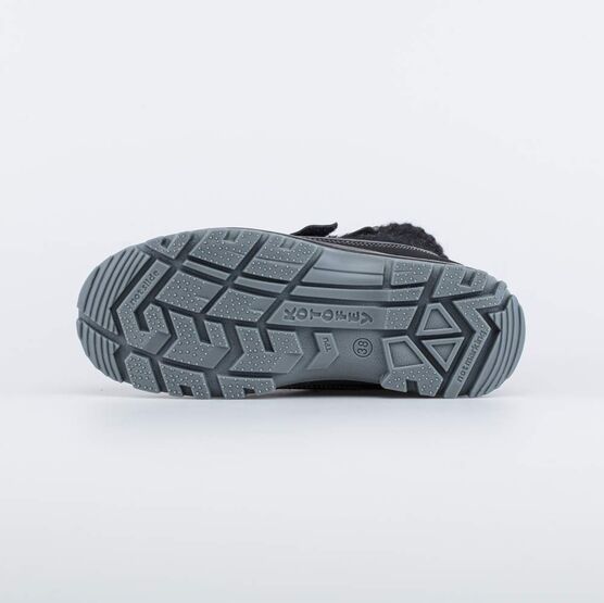 757000-44 Валенки на липучках для мальчика для мальчики черный фото №3