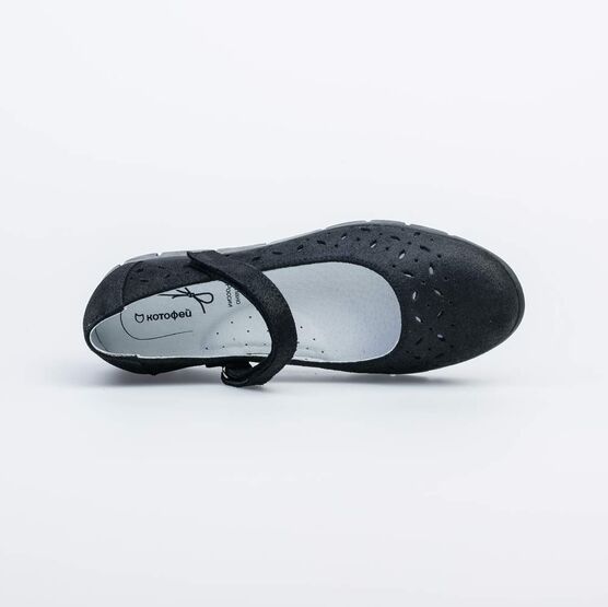 732245-21 Туфли для девочки черный фото №4