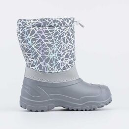 264016-41 Сноубутсы для девочки для девочки серый фото №2