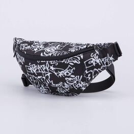 02719016-40 Поясная сумка с принтом граффити для мальчики черный,белый фото №2