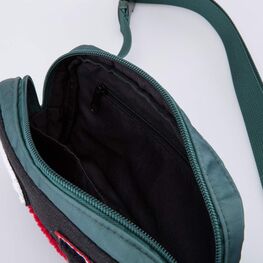 02719018-40 Сумка поясная со съемными патчами для мальчики зеленый,черный фото №4