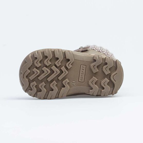 152185-58 Зимние ботинки для девочки для девочки бронзовый фото №3