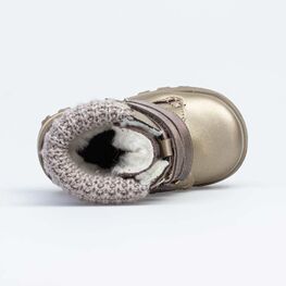 152185-58 Зимние ботинки для девочки для девочки бронзовый фото №4