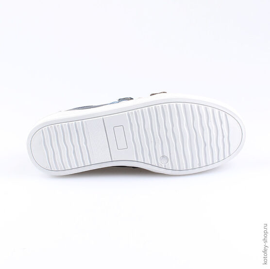 632168-22 Полуботинки для мальчики светло-синий фото №3