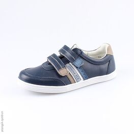 632168-22 Полуботинки для мальчики светло-синий