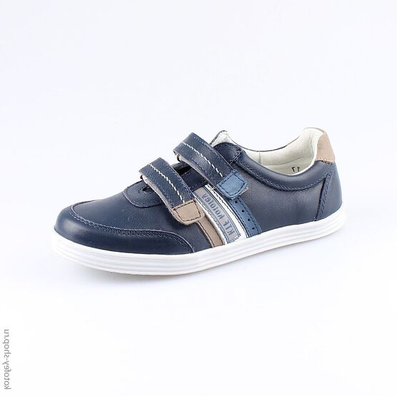 632168-22 Полуботинки для мальчики светло-синий