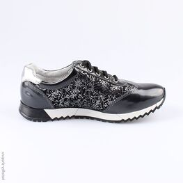 732184-21 Полуботинки для девочки серый фото №2