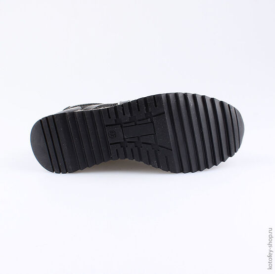 732184-21 Полуботинки для девочки серый фото №3