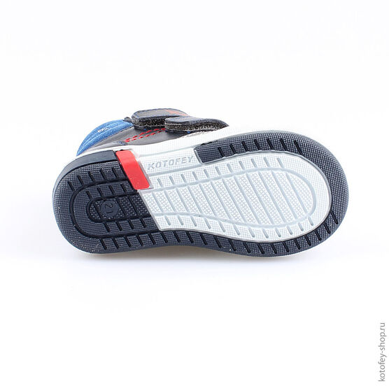 152194-21 Ботинки для мальчики светло-синий фото №3