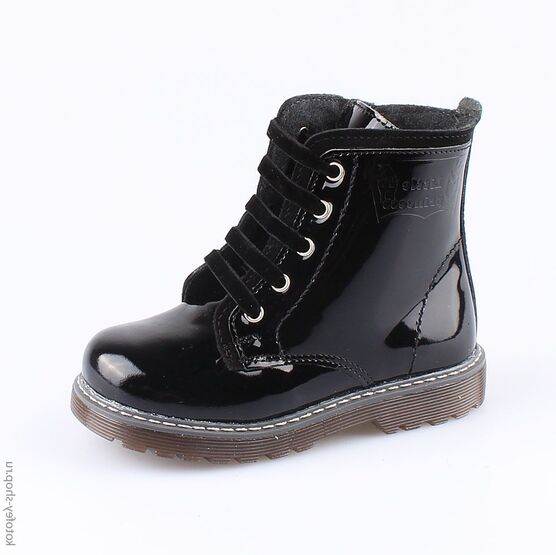 352169-31 Ботинки для девочки черный