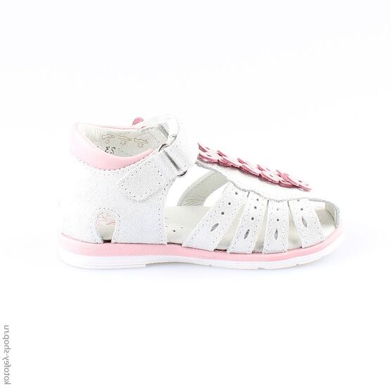 222071-26 Босоножки для девочки серебрист. фото №2