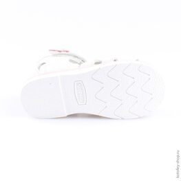 222071-26 Босоножки для девочки серебрист. фото №3