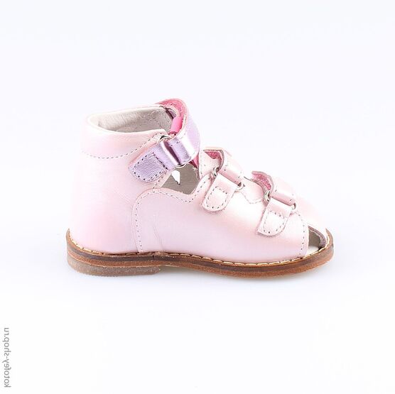 022002-22 Туфли летние для девочки розовый фото №2