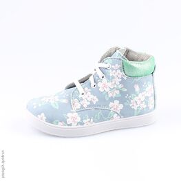 452103-21 Ботинки для девочки син-цве