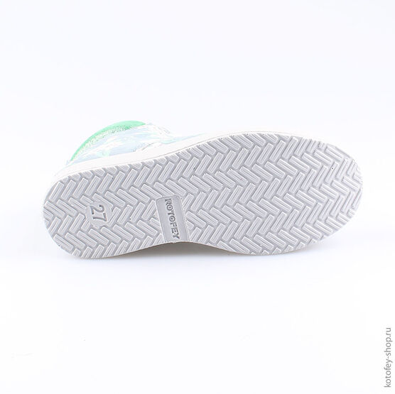 452103-21 Ботинки для девочки син-цве фото №3