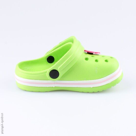 325047-01 Пляжная обувь для девочки салатовый фото №2