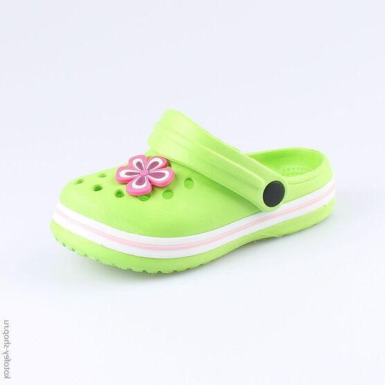 325047-01 Пляжная обувь для девочки салатовый