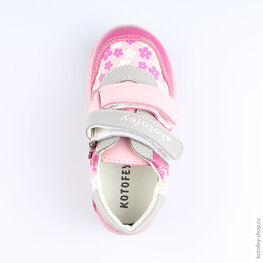 332030-26 Полуботинки для девочки фук-роз фото №4