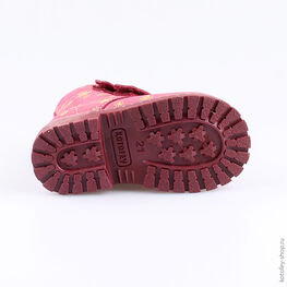 152202-32 Ботинки для девочки розовый фото №3