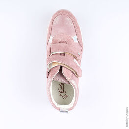 552102-21 Ботинки для девочки розовый фото №4