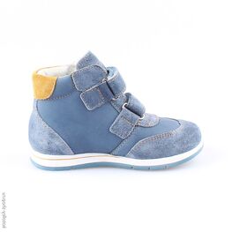 352167-21 Ботинки для мальчики гол-жел фото №2