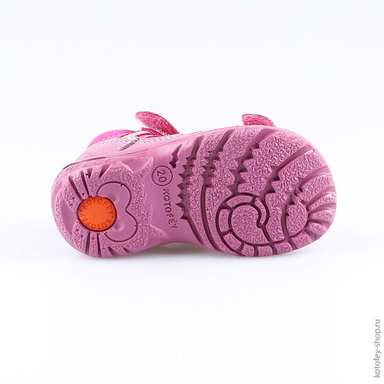 122059-28 Босоножки для девочки фуксия фото №3