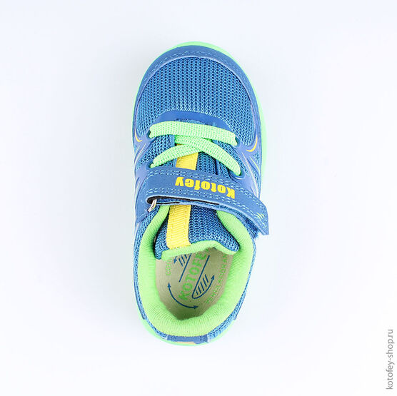 144086-71 Кроссовки для мальчики син-сал фото №4