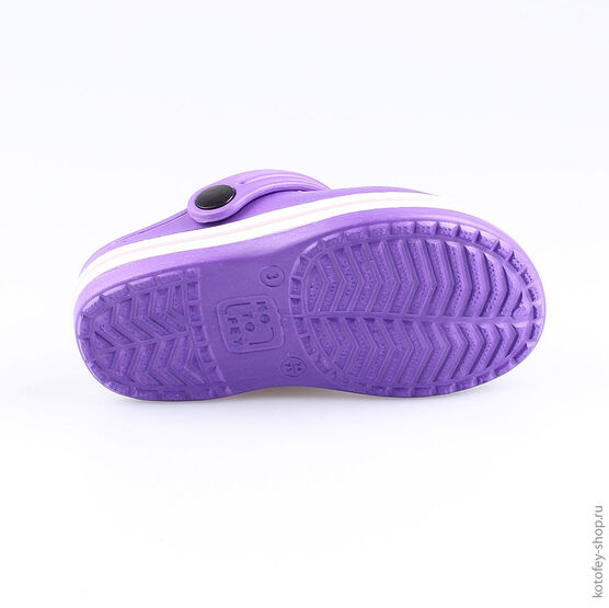 325051-01 Пляжная обувь для девочки сиреневый фото №3