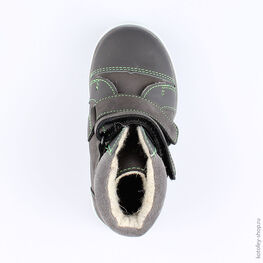 352155-31 Ботинки для мальчики серый фото №4