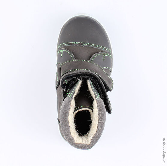 352155-31 Ботинки для мальчики серый фото №4