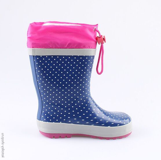 366162-11 Резиновые сапоги для девочки син-фук фото №2