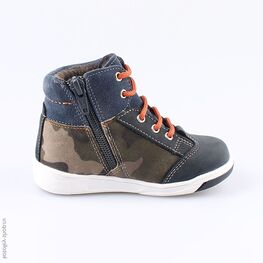 252118-31 Ботинки для мальчики син-оли-ора фото №2