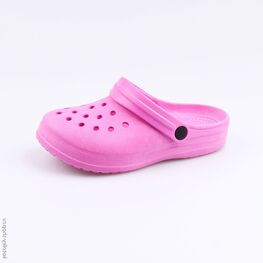 525025-02 Пляжная обувь для девочки фуксия