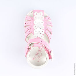 022047-22 Босоножки для девочки розовый фото №4