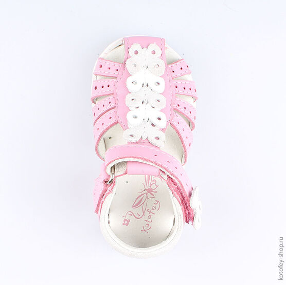 022047-22 Босоножки для девочки розовый фото №4
