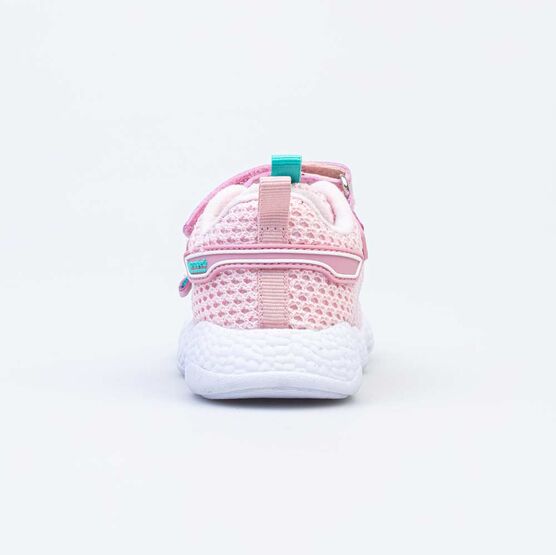 144142-72 Кроссовки из вязаного текстиля для девочки розовый фото №5