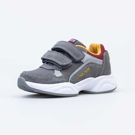 344339-72 Всепогодные кроссовки из материала SoftShell для мальчики срб-бор