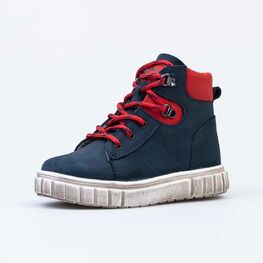 352295-32 Ботинки для мальчики син-кра