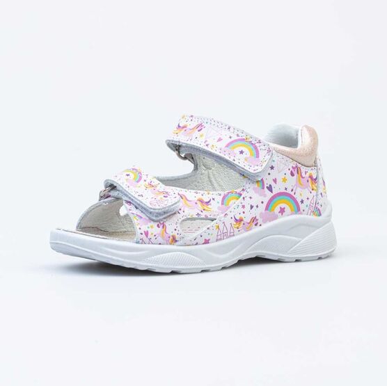 322143-21 Босоножки для девочки белый