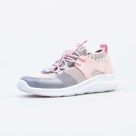 644328-13 Кроссовки для девочки роз-сер