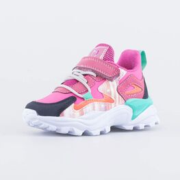 344407-72 Кроссовки для девочки для девочки фук-роз