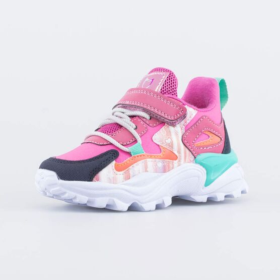 344407-72 Кроссовки для девочки для девочки фук-роз