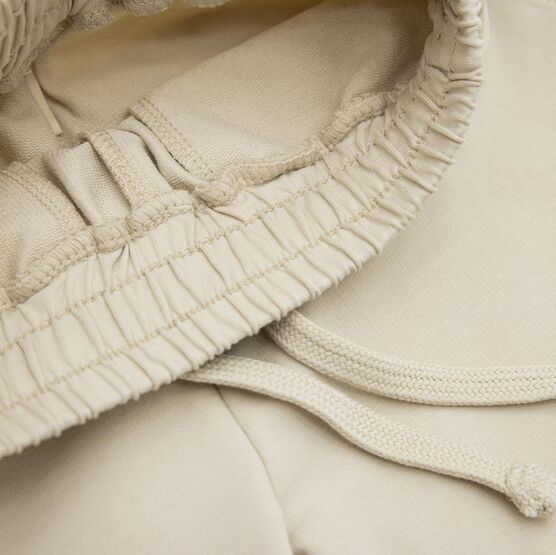 07762047-40 Детские шорты из трикотажного полотна футер для мальчики бежевый фото №4