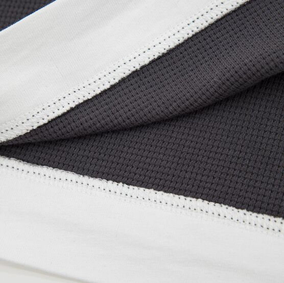 07764090-40 Вафельная футболка для мальчика серый для мальчики темно-серый фото №4