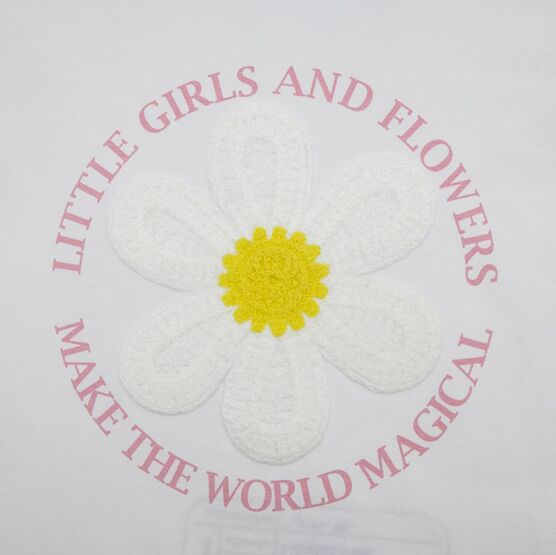 07802083-40 Белая футболка для девочки для девочки белый фото №4