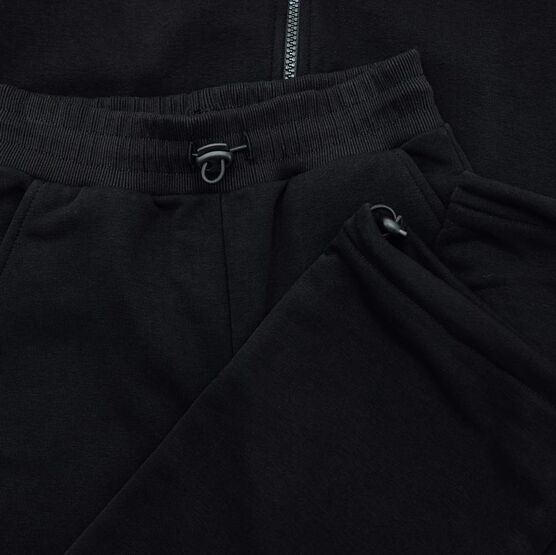 07764096-40 Костюм зип-худи + брюки черный для мальчики черный фото №4