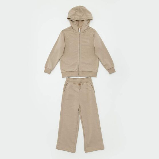 07764096-41 Костюм зип-худи + брюки бежевый для мальчики бежевый