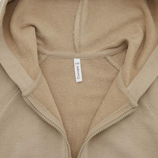 07764096-41 Костюм зип-худи + брюки бежевый для мальчики бежевый фото №3