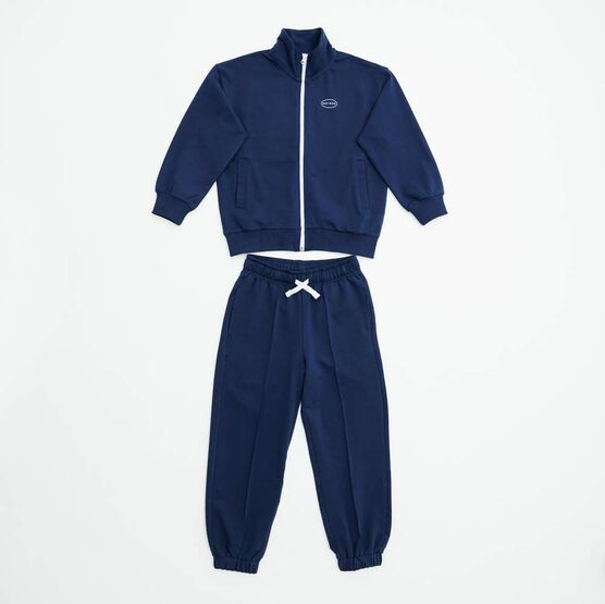 07764097-41 Комплект детский олимпийка + брюки темно-синий для мальчики темно-синий