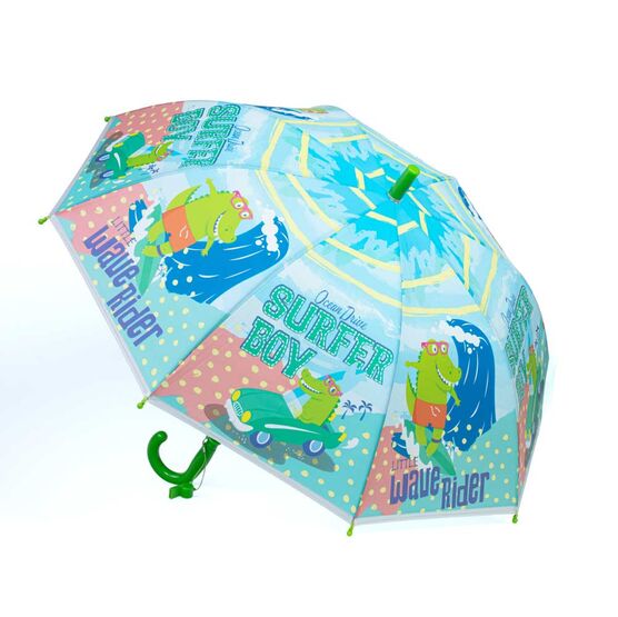 03707056-00 Зонт детский синий для мальчики светло-синий